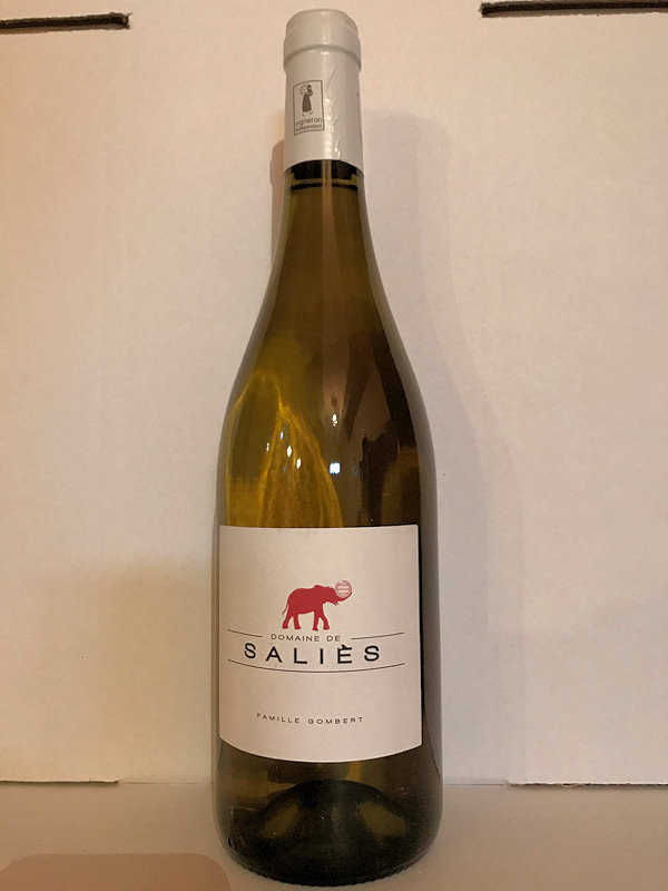 Viognier vin blanc 2019