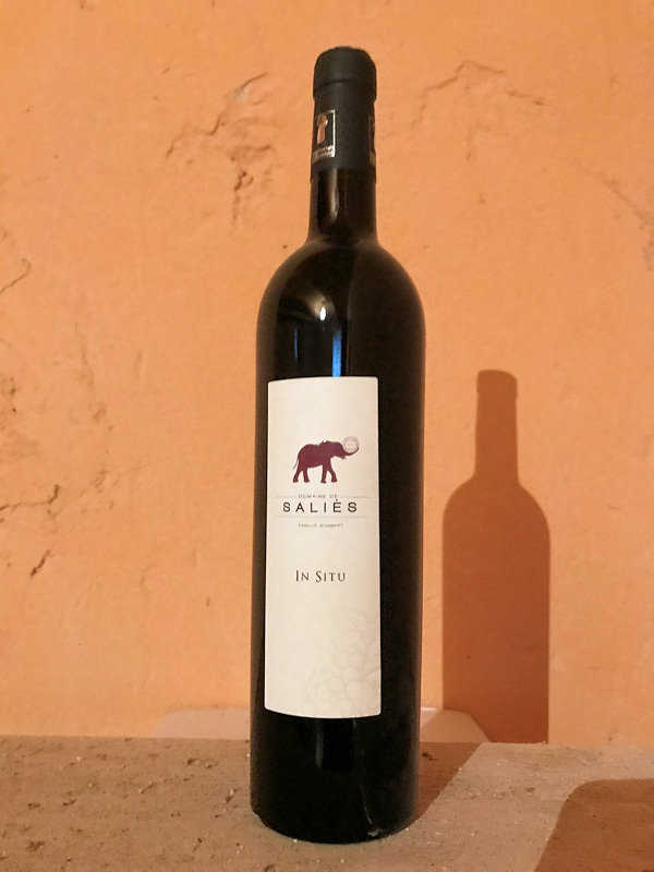 Cuvée in situ vin rouge 2018