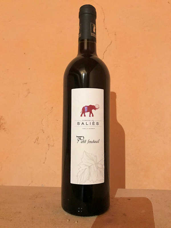 Petit fauteille vin rouge 2019